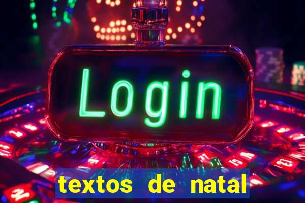 textos de natal para imprimir